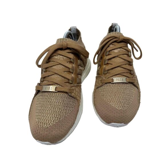 Adidas Sneakers Size 5 Gold King Push Lace Up StreetWear Shoes - Picture 6 of 9
